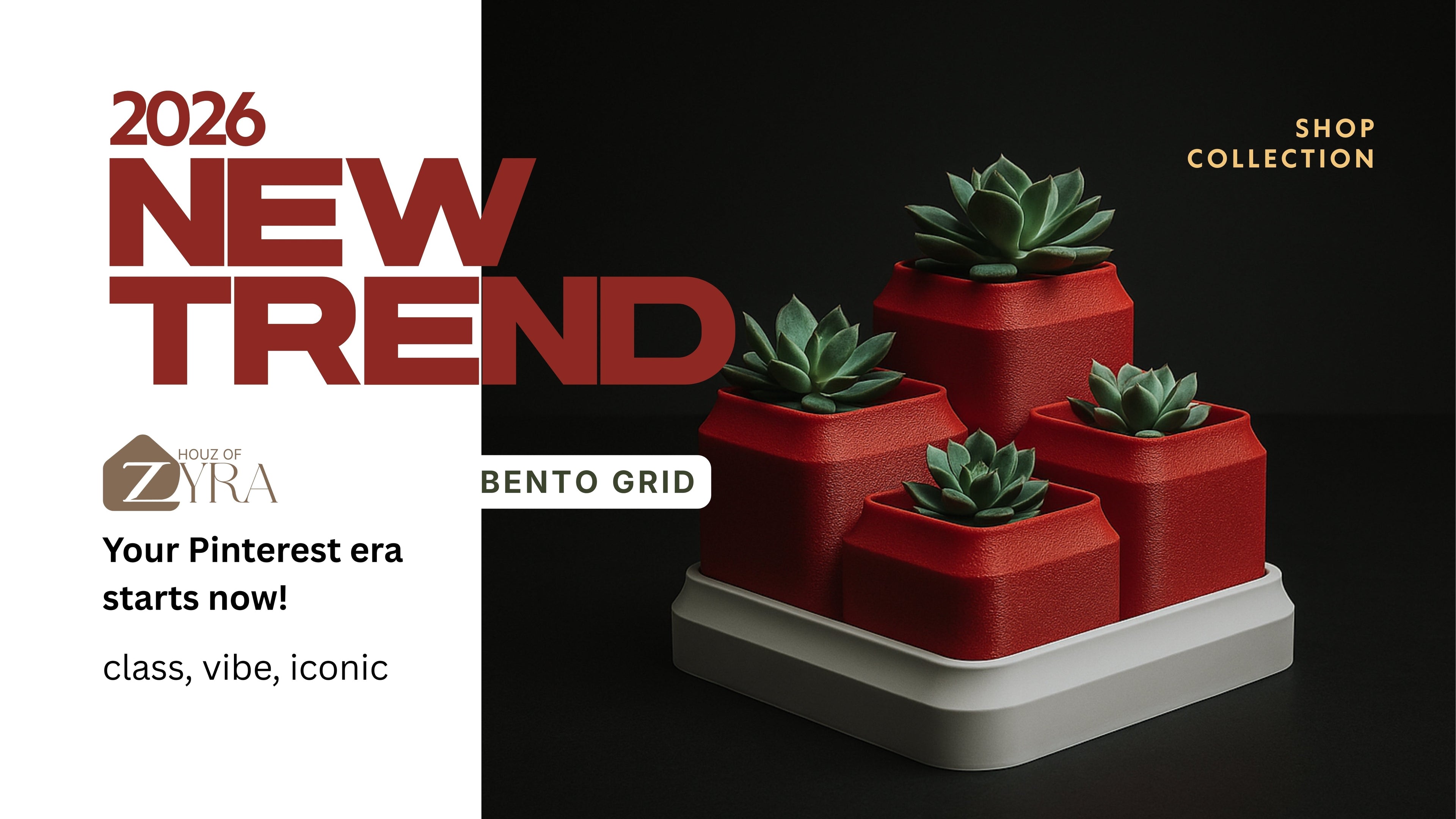 Bento Grid Pots - Your Plants VIP LOUNGE