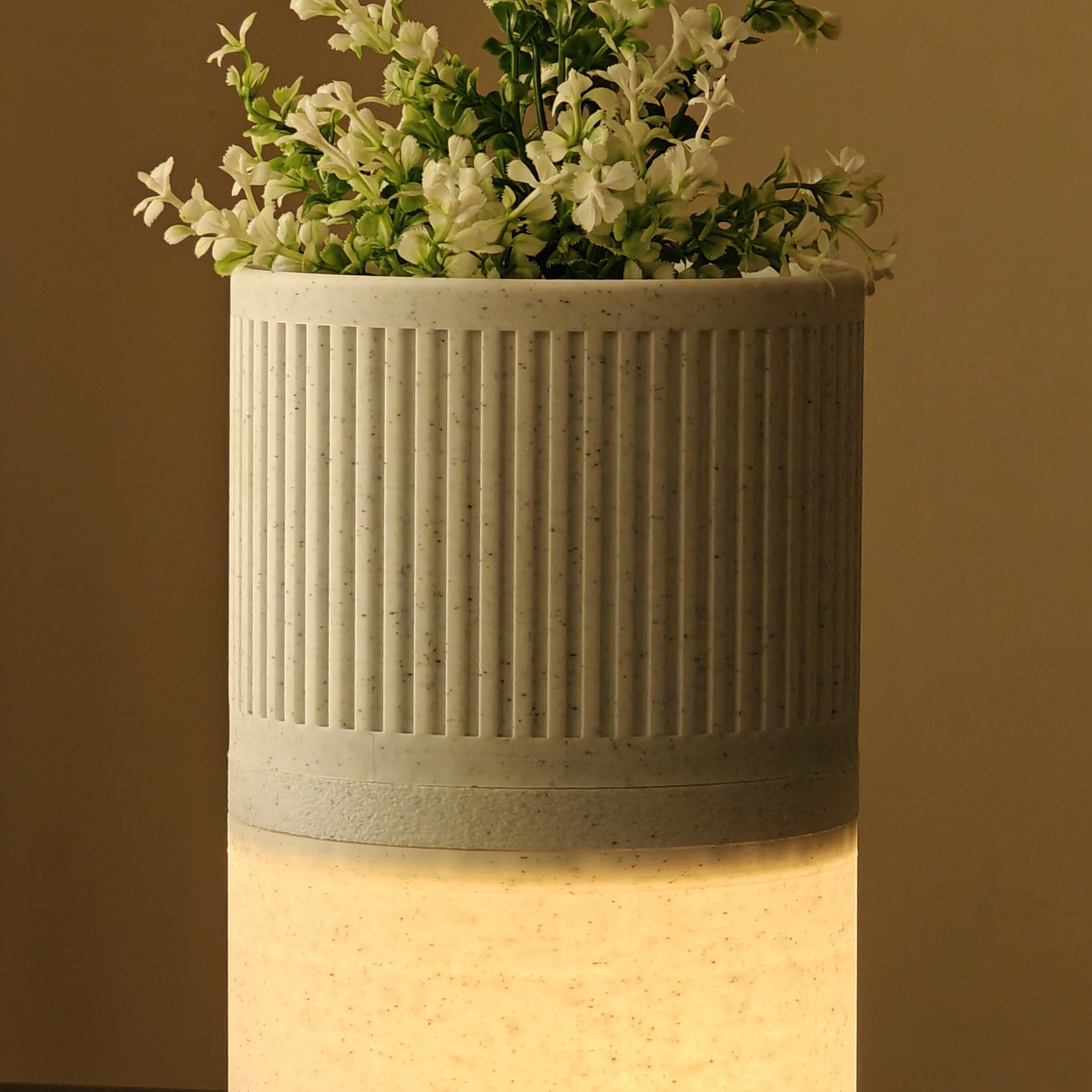 Zyra Glow Pot – 3D Printed Hybrid Lamp-Pot
