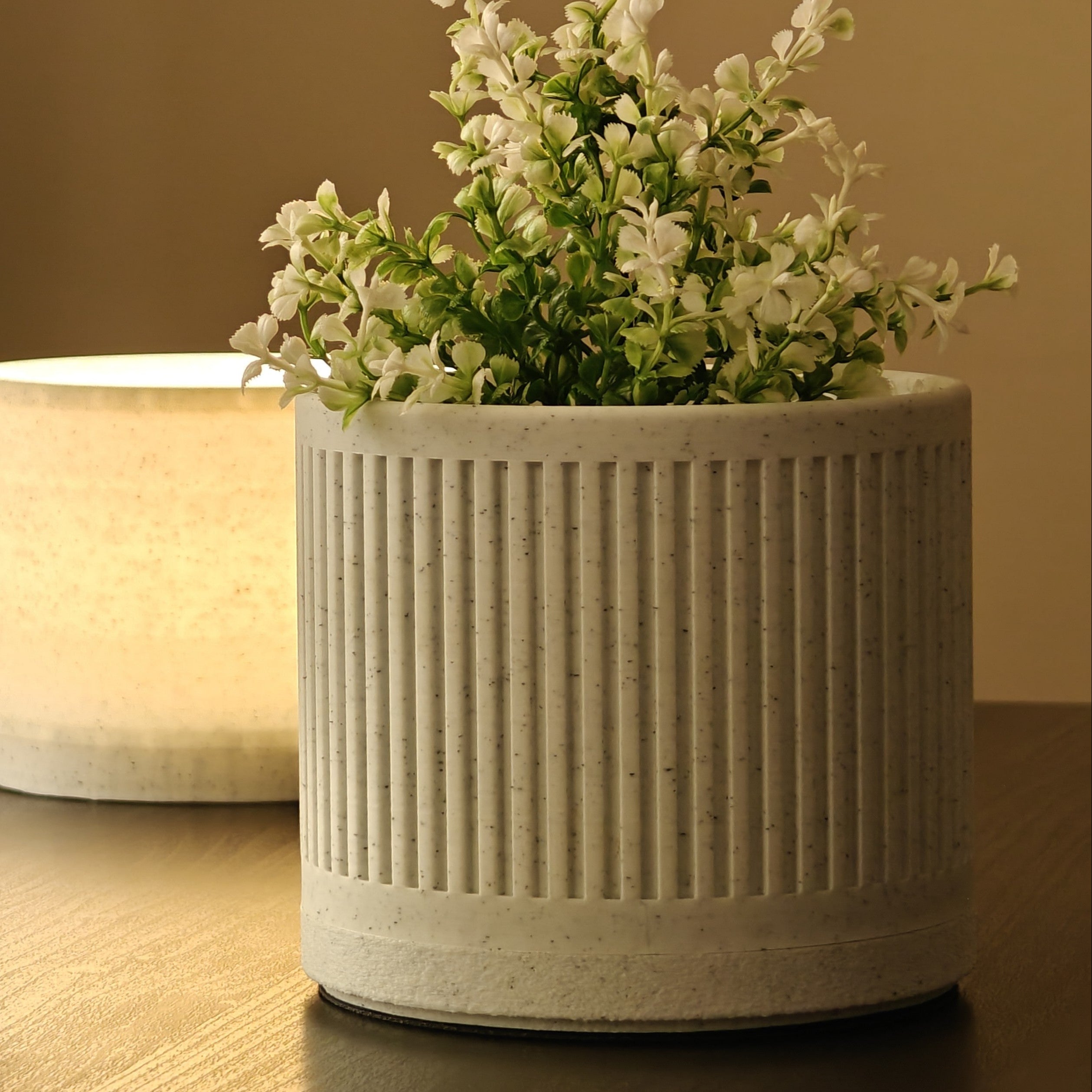 Zyra Glow Pot – 3D Printed Hybrid Lamp-Pot