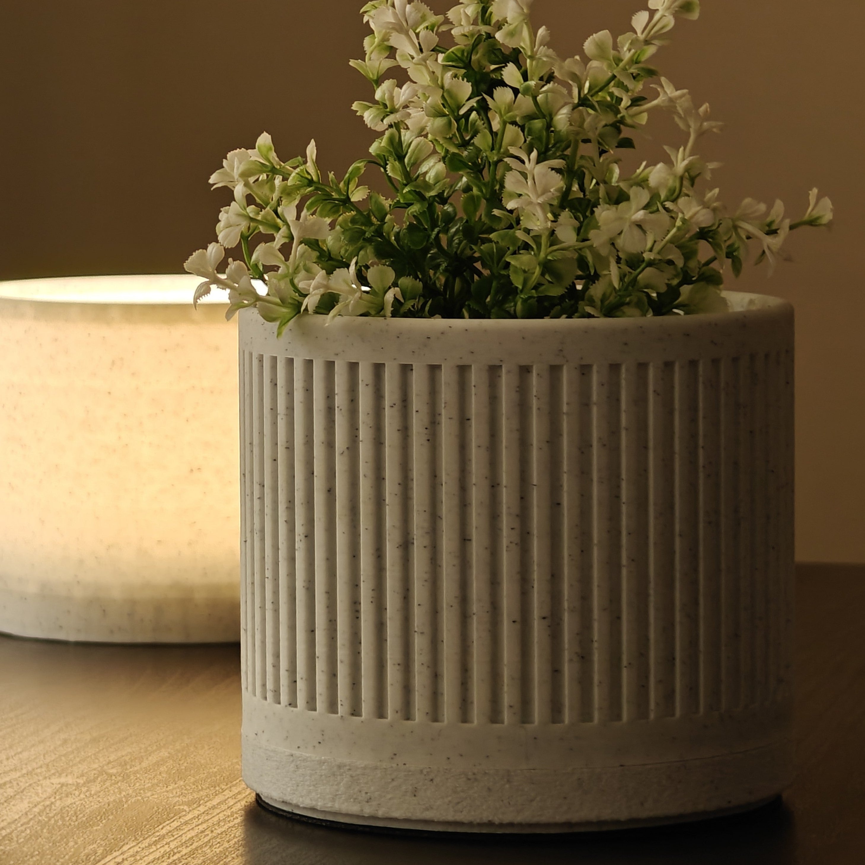 Zyra Glow Pot – 3D Printed Hybrid Lamp-Pot