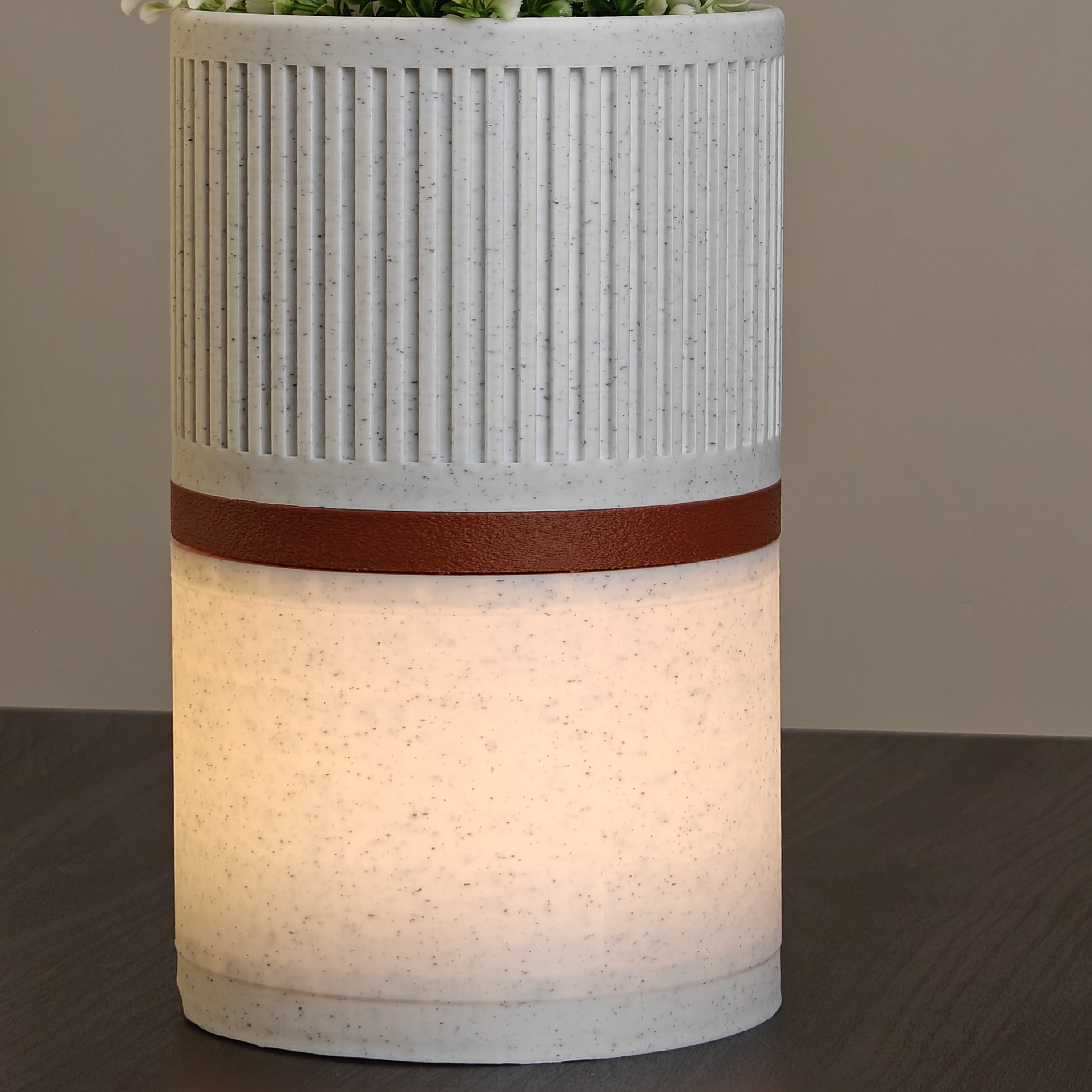 Zyra Glow Pot – 3D Printed Hybrid Lamp-Pot